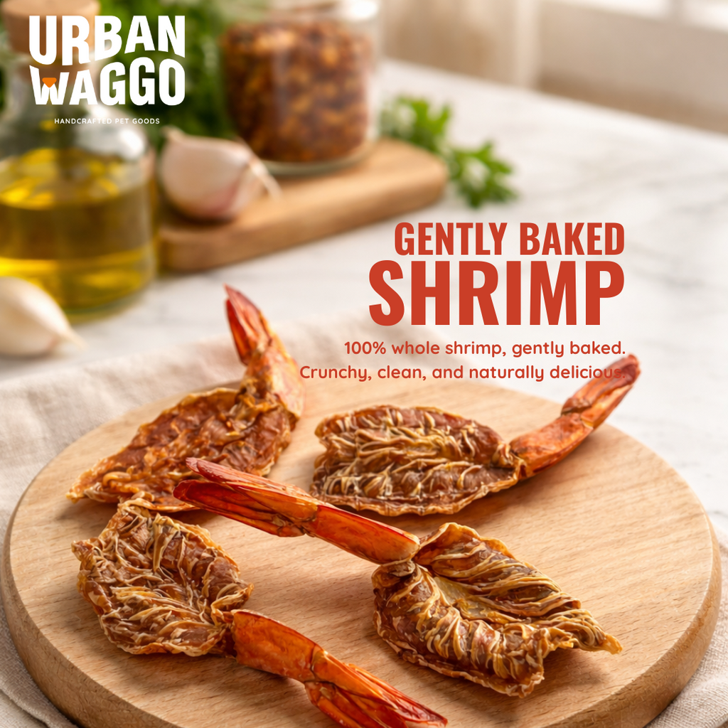 Gently Baked Shrimps