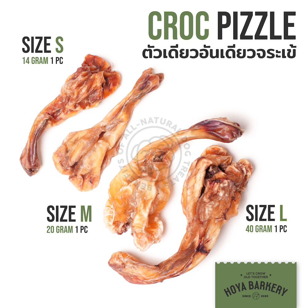 Crocodile Pizzles