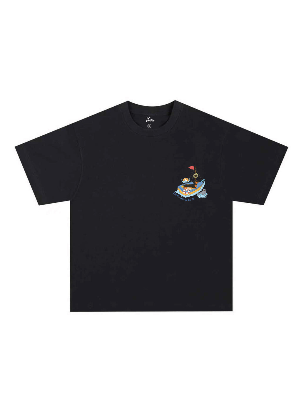 Short Sleeve T Shirt (Korean Cut Oversize Dachshund