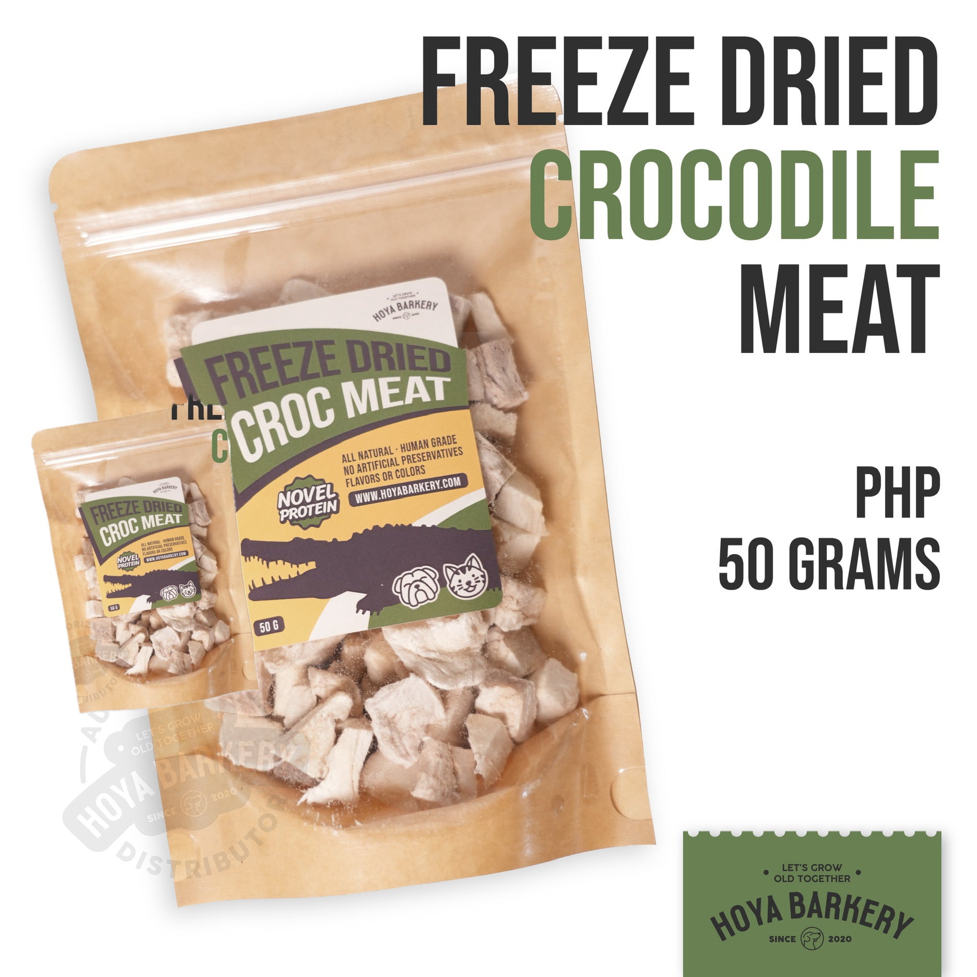 Crocodile Freeze Dried