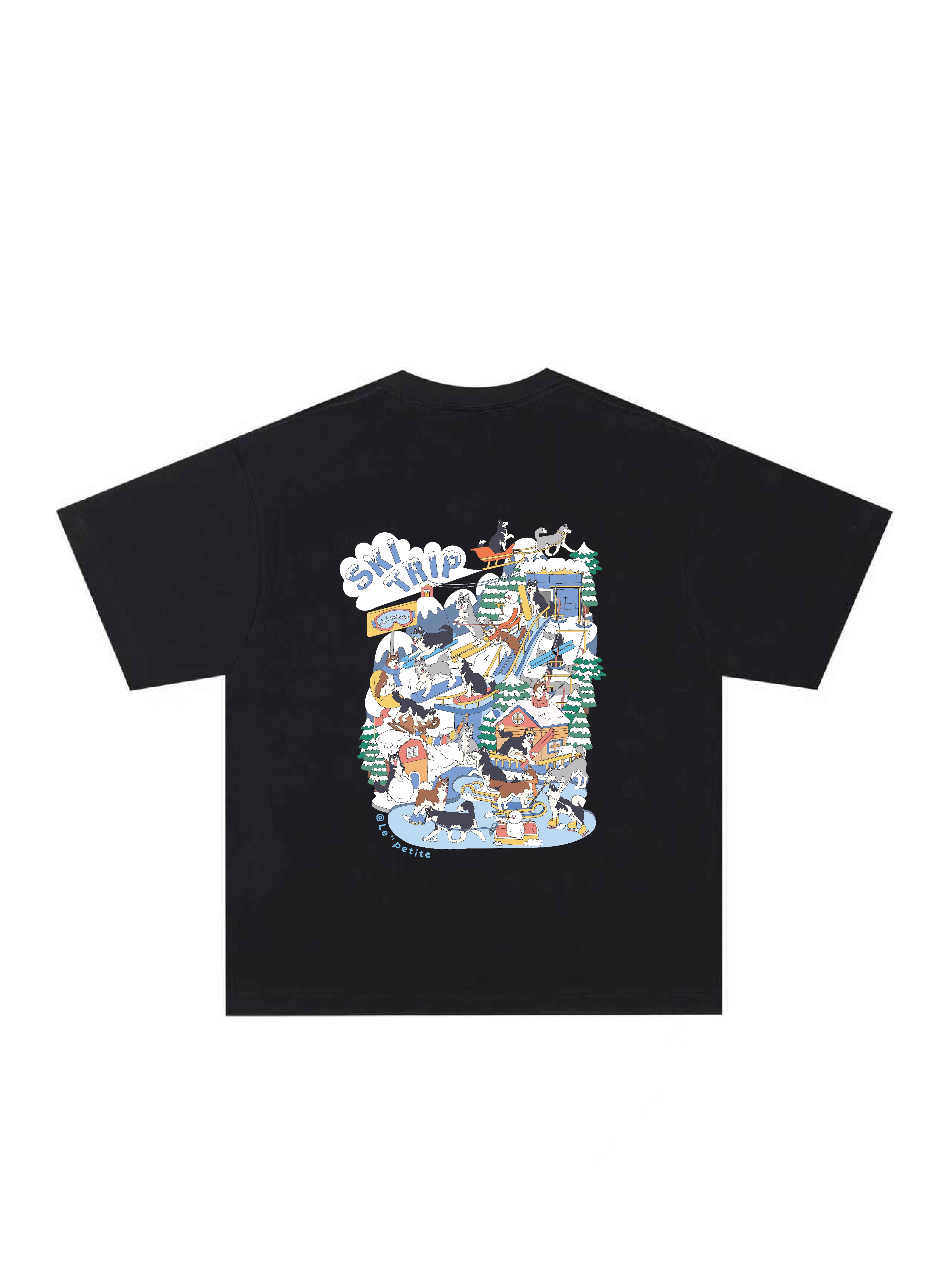 Short Sleeve T Shirt (Korean Cut Oversize) Husky