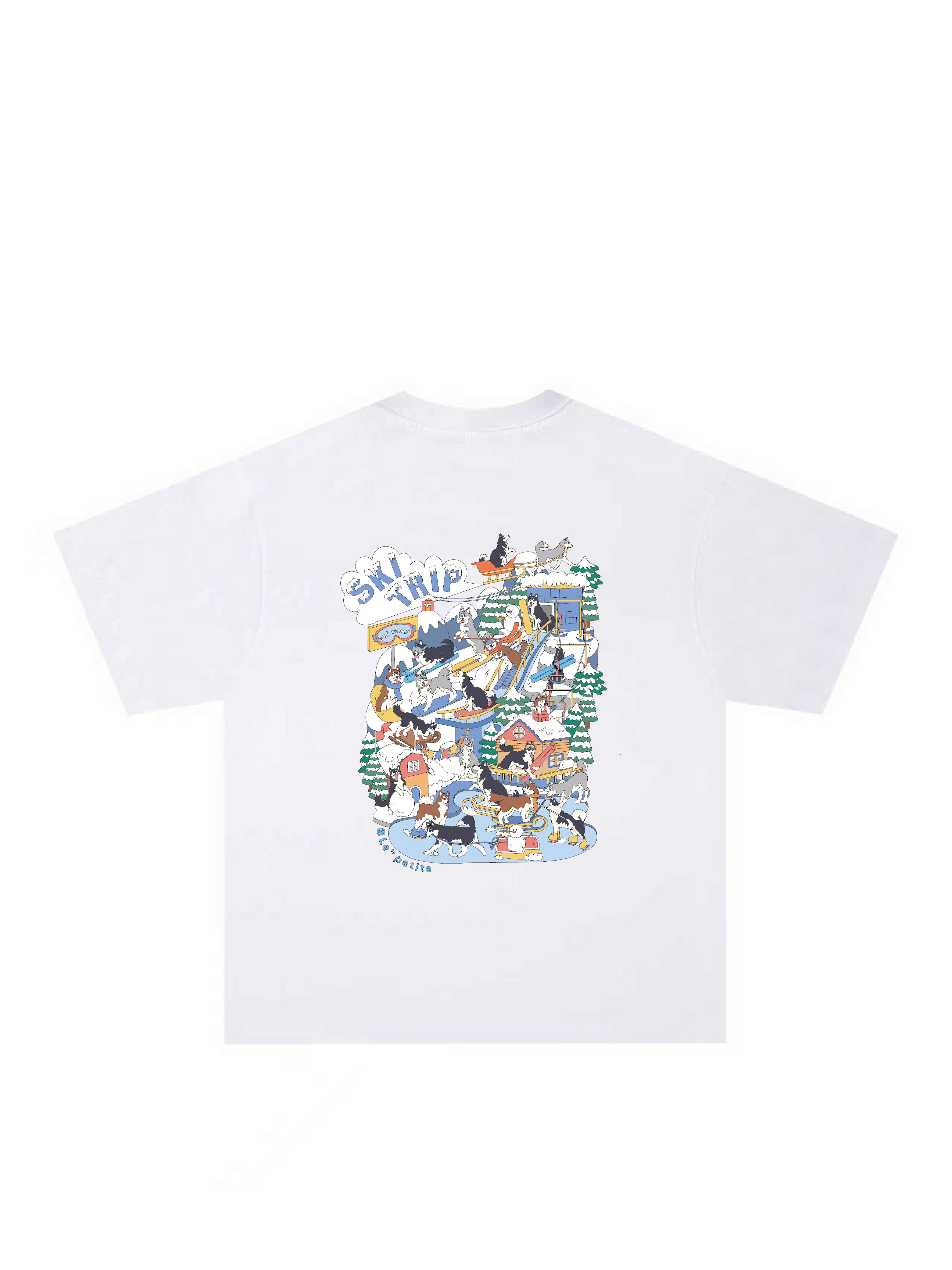 Short Sleeve T Shirt (Korean Cut Oversize) Husky