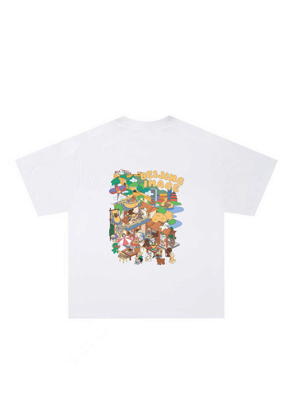Short Sleeve T Shirt (Korean Cut Oversize) Poodle