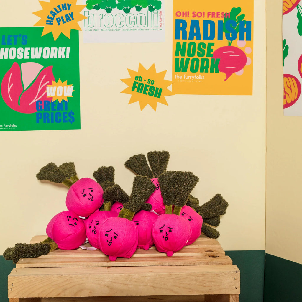 Radish Nosework Toy