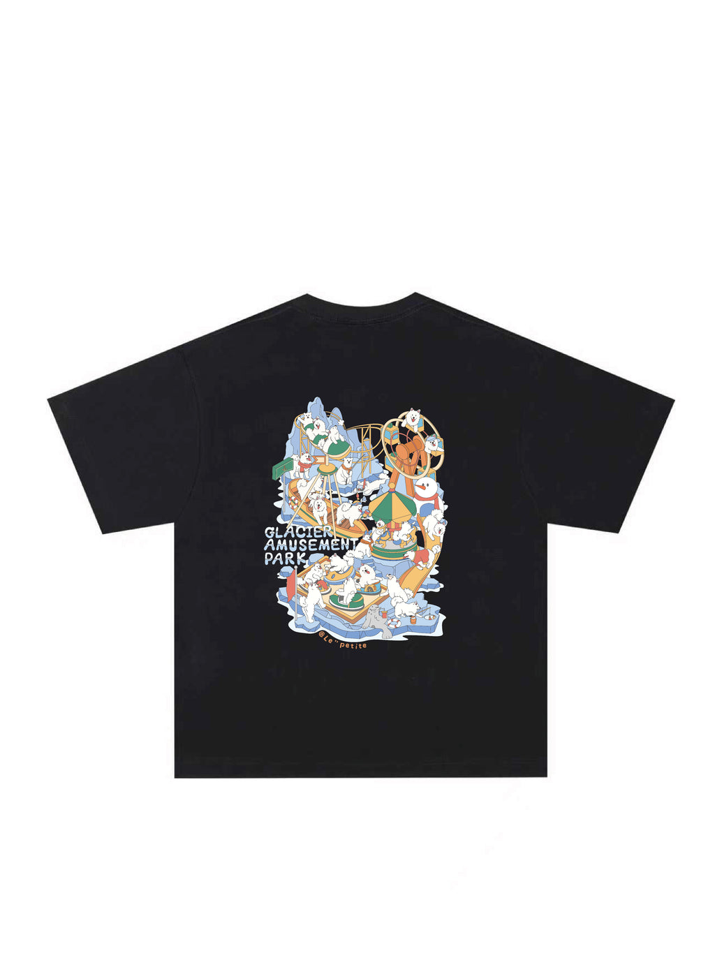 Short Sleeve T Shirt (Korean Cut Oversize) Samoyed